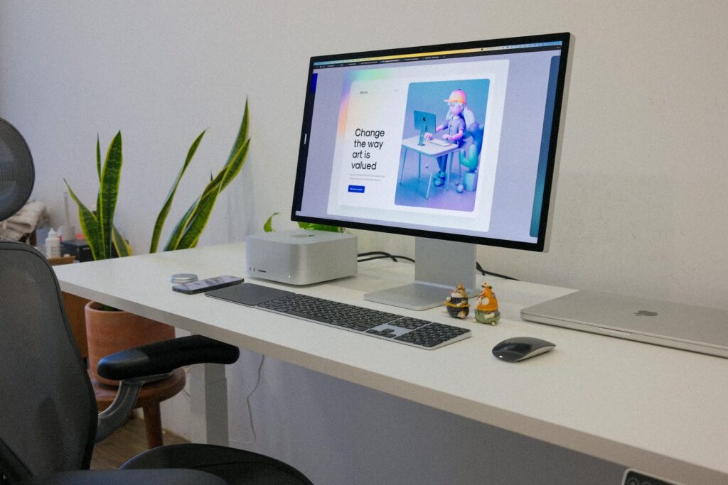 Meilleure chaise ergonomique bureau setup lumineux 2026